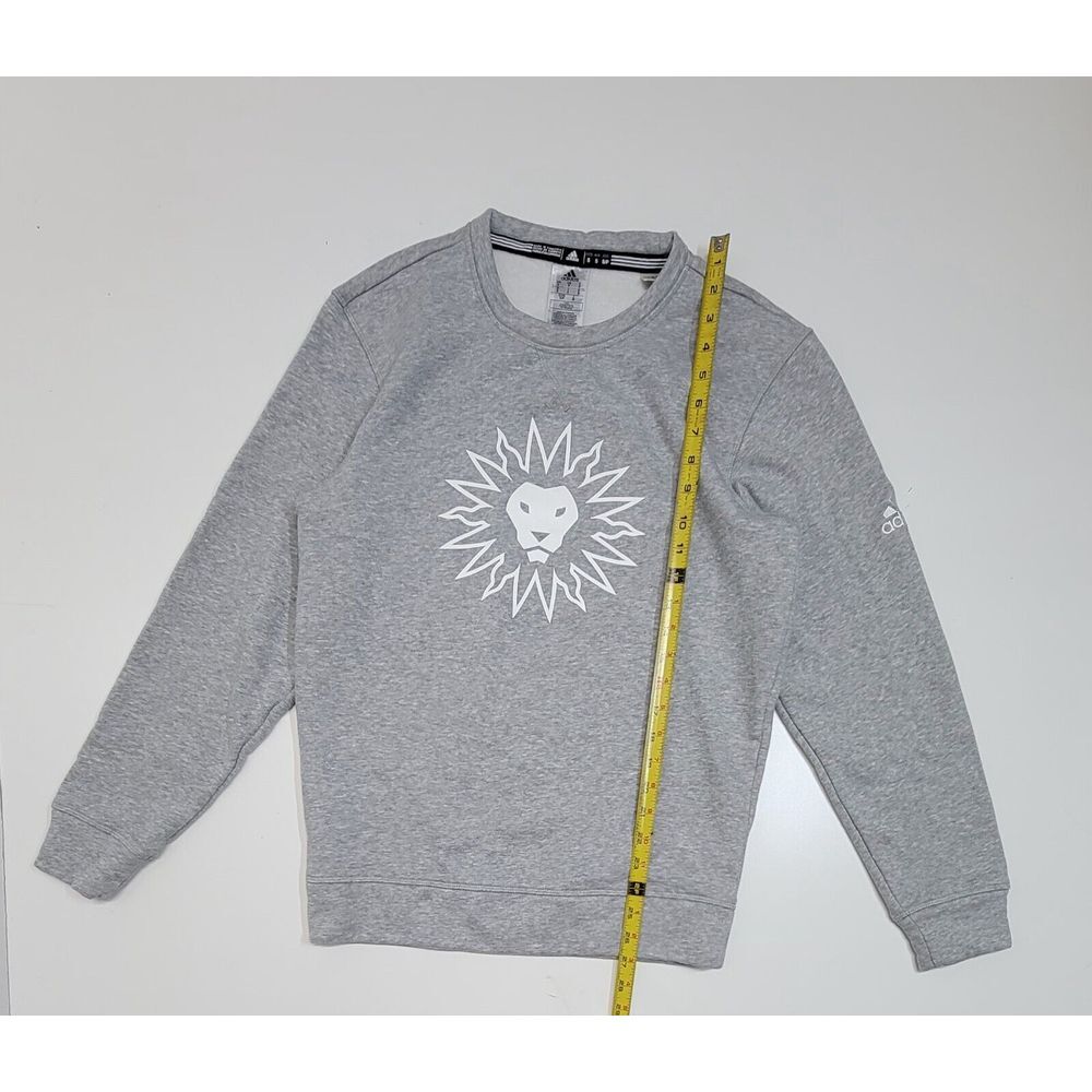 Adidas Loyola Marymount Lions Sweatshirt Grey Adult Size Small‎